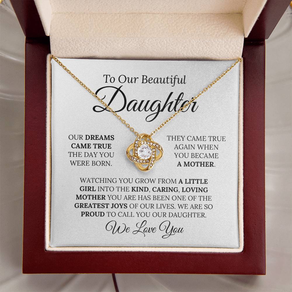 Heartfelt Mother's Day Gift 1 Love Knot Necklace