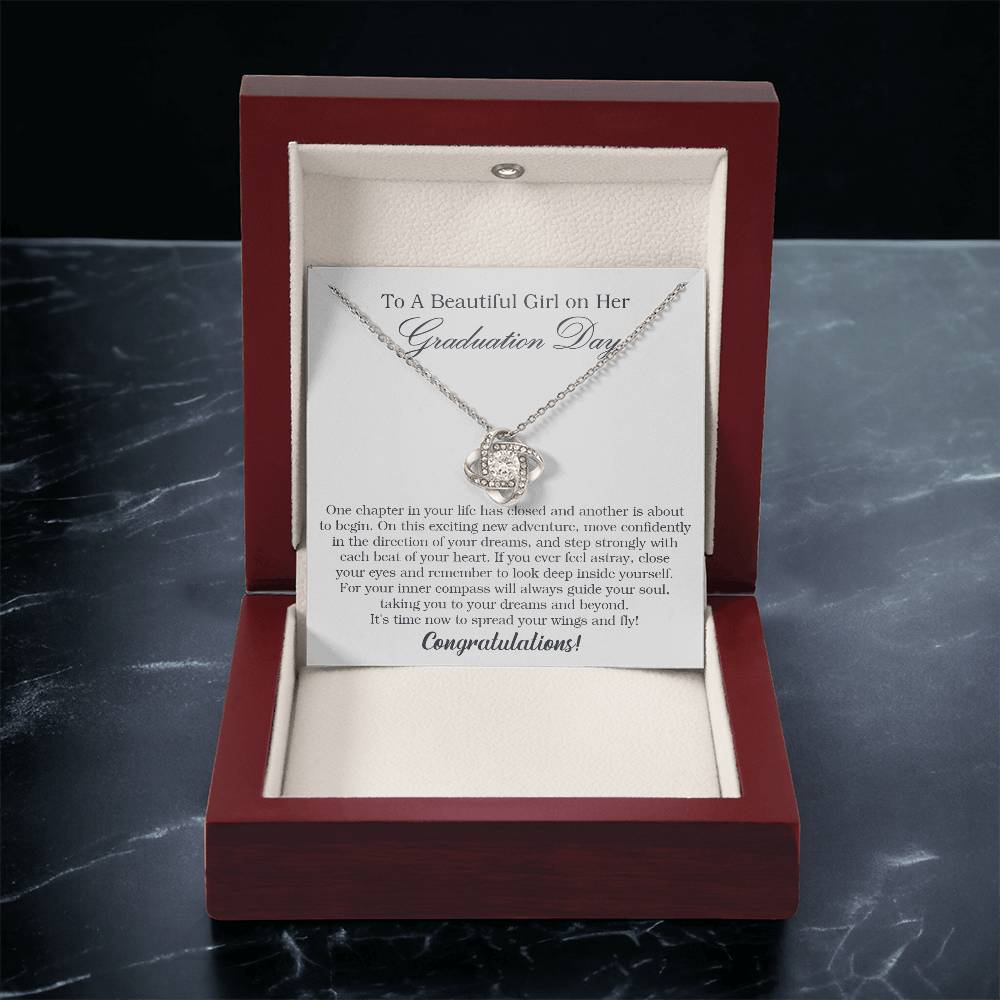 Graduation Gift For Her College Graduation Gift For Her High School Senior Graduation Class Of 2022 Love Knot Necklace