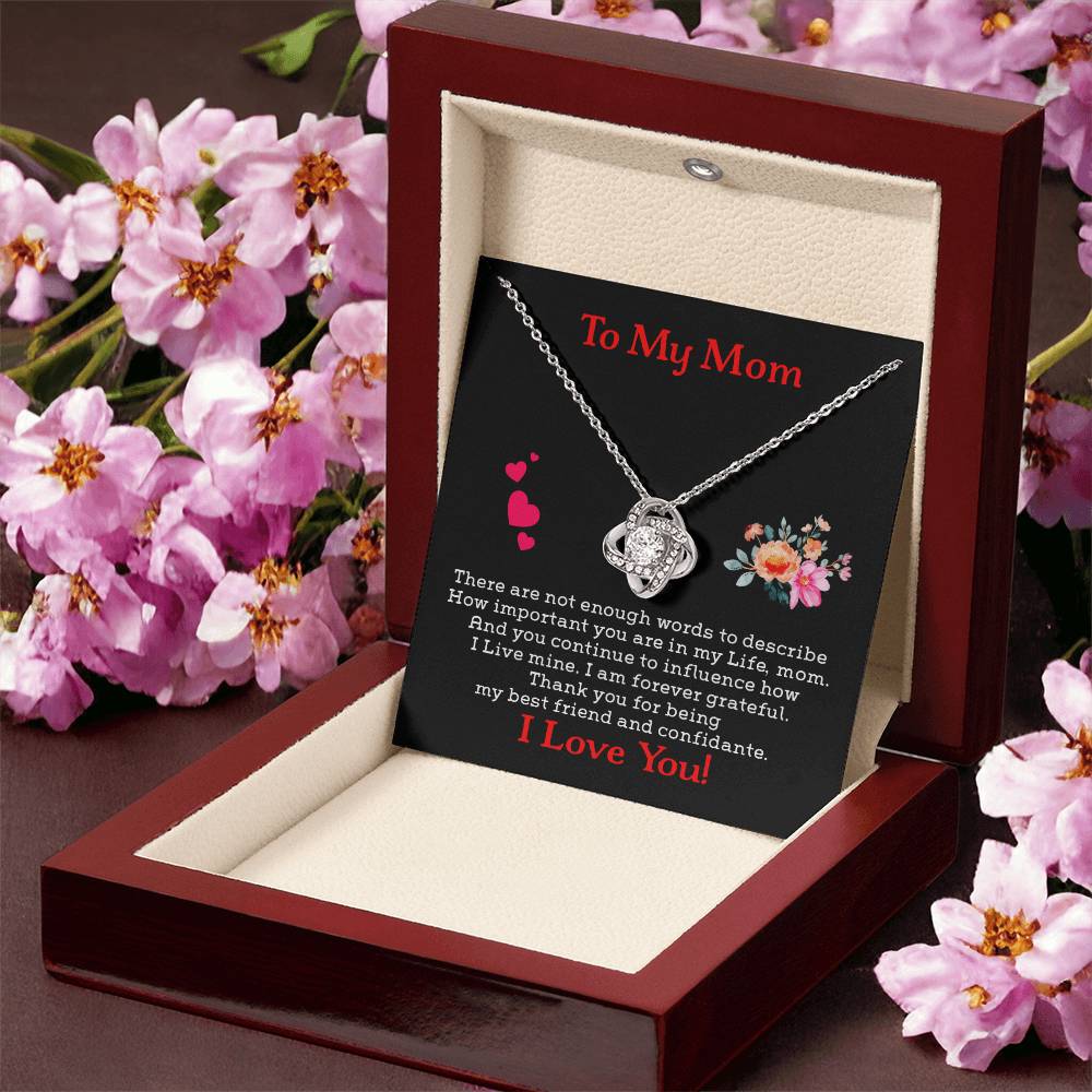 Gift For Mom - Love Knot Necklace 6 Love Knot Necklace