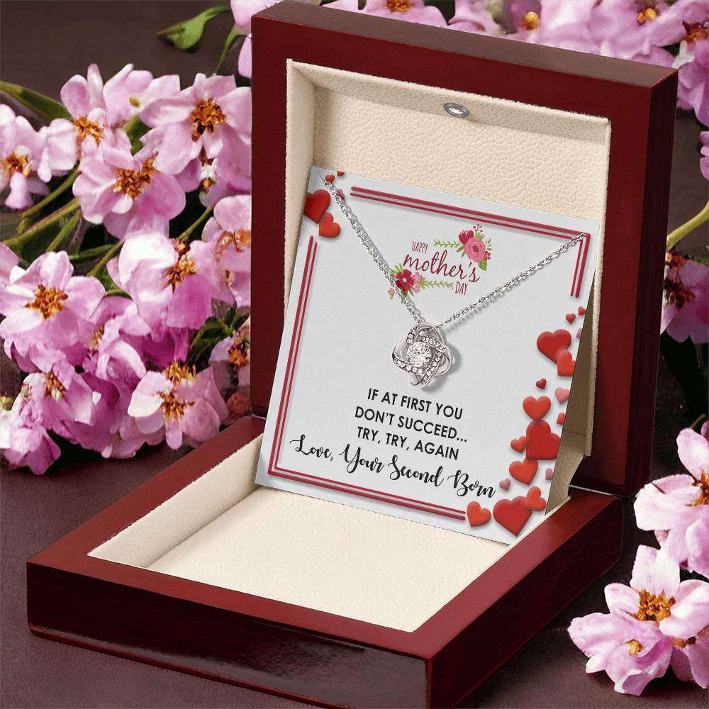 Your Second Born - Love Knot Necklace Love Knot Necklace