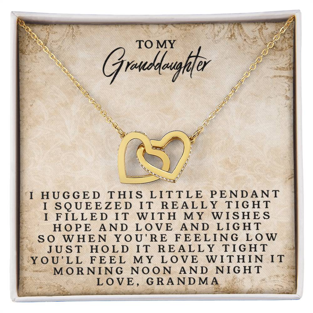 Give Her The Gift She Will Always Remember💝 Interlocking Hearts Necklace