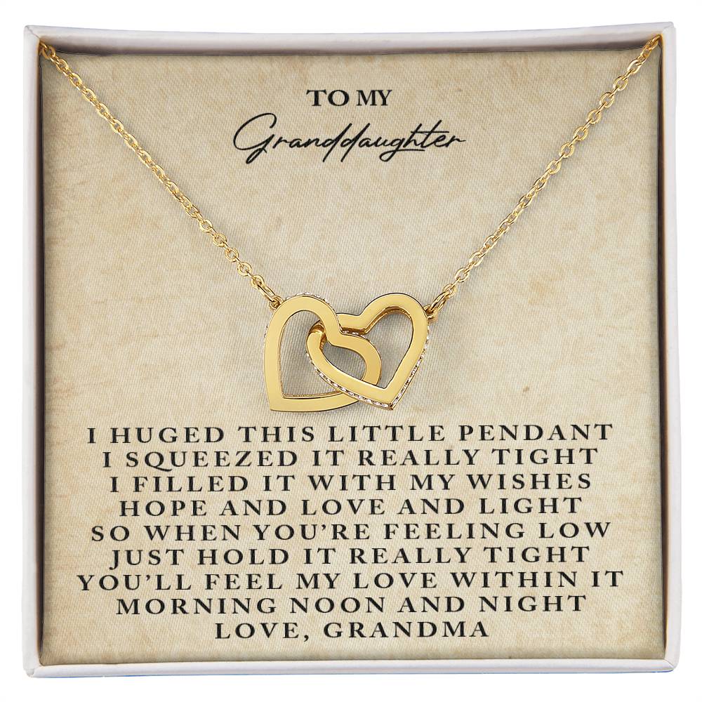 Give Her The Gift She Will Always Remember💝 - Interlocking Necklace Interlocking Hearts Necklace