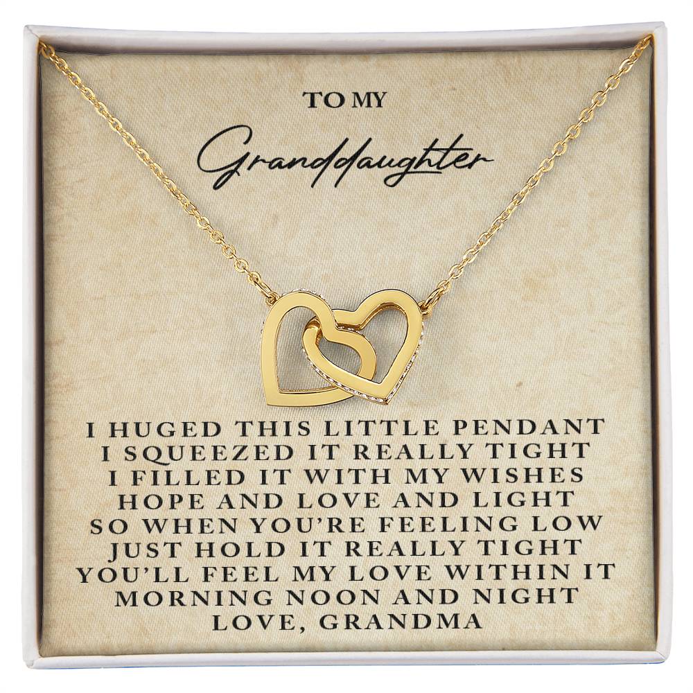 Give Her The Gift She Will Always Remember💝 - Interlocking Necklace Interlocking Hearts Necklace