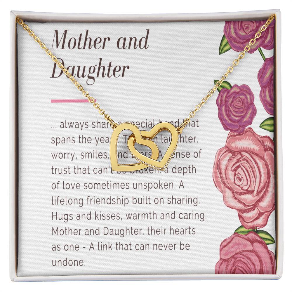 MO9E56~1 Interlocking Hearts Necklace
