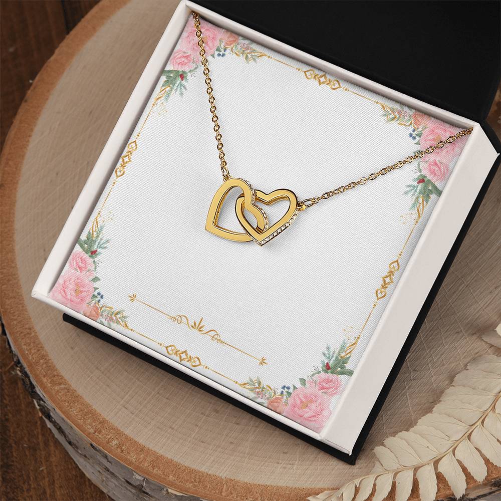 Mother'S Day Interlocking Hearts Necklace