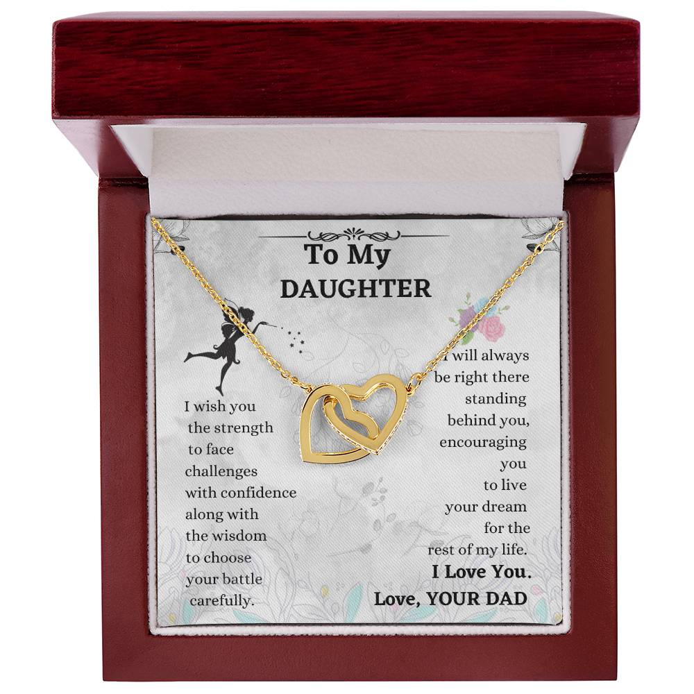 TO5EFF~1 Interlocking Hearts Necklace