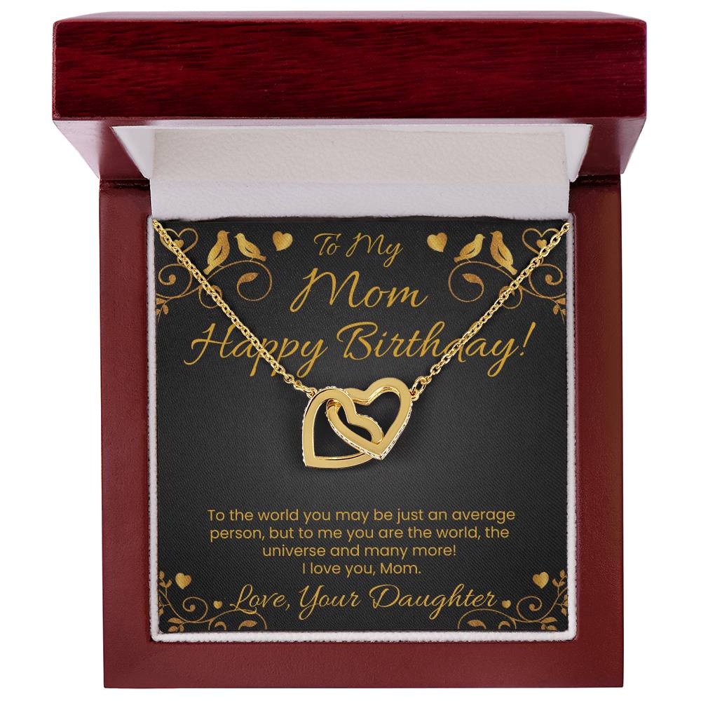 A Beautiful Birthday Gift For Mom! - The Amazing Interlocking Hearts Necklace
