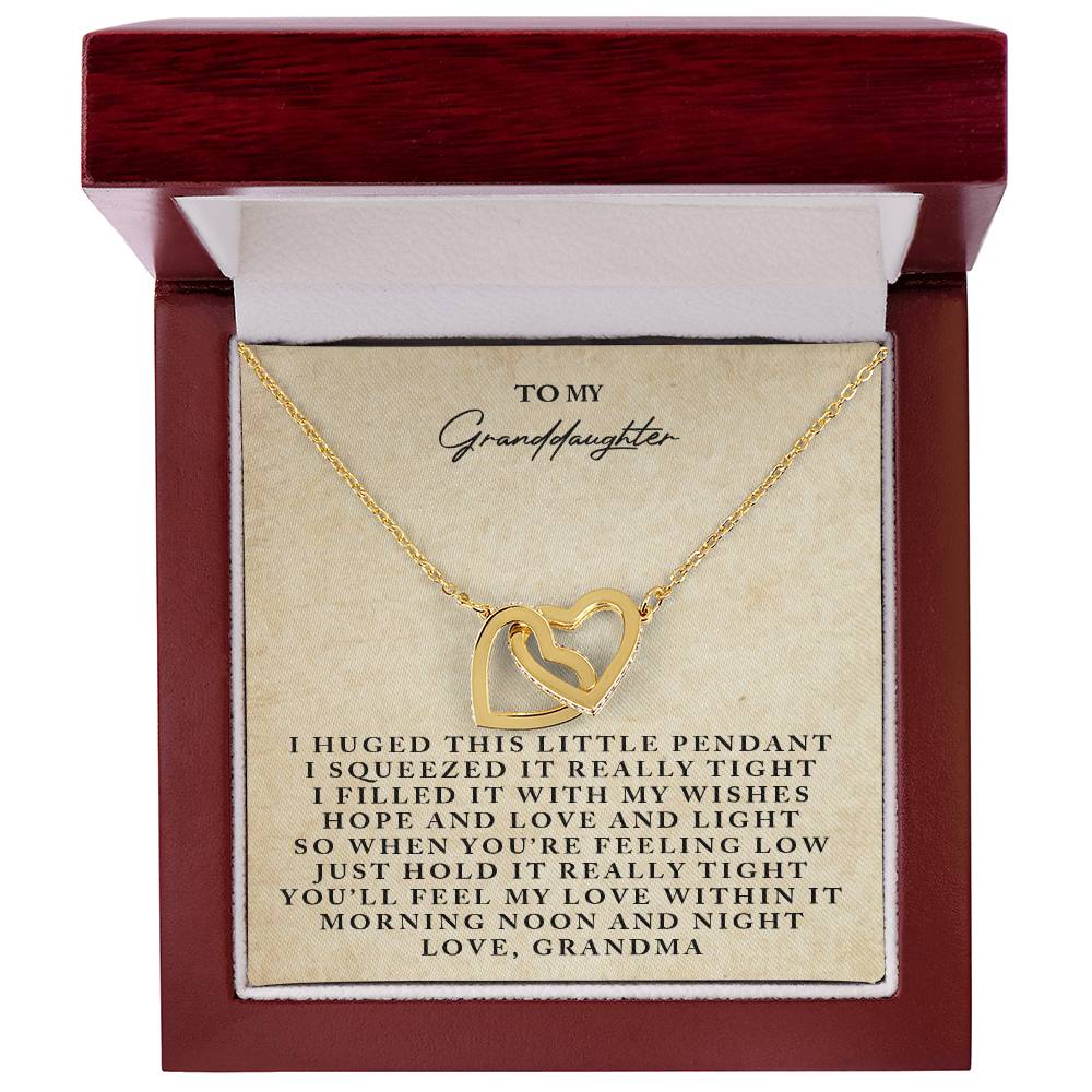Give Her The Gift She Will Always Remember💝 - Interlocking Necklace Interlocking Hearts Necklace