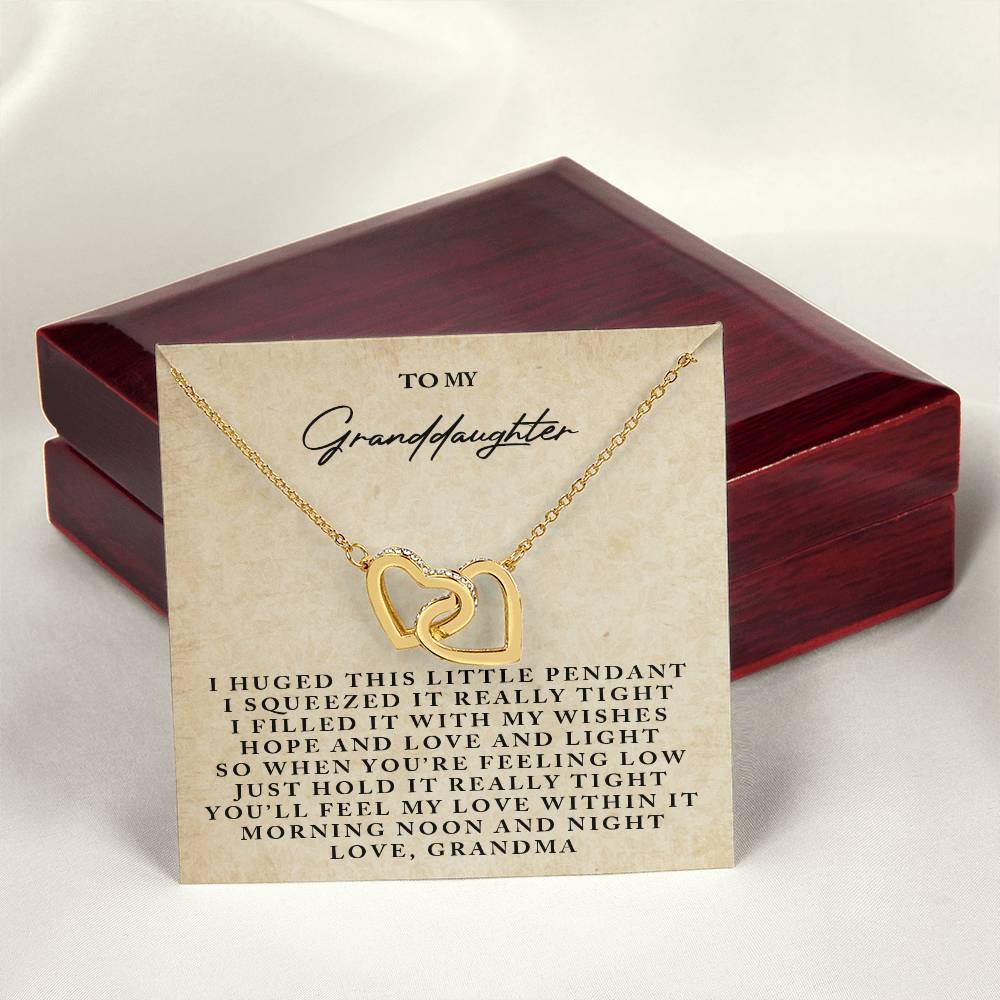 Give Her The Gift She Will Always Remember💝 - Interlocking Necklace Interlocking Hearts Necklace