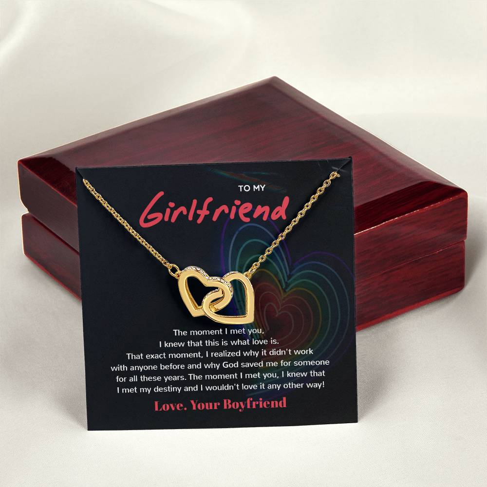 Interlocking Hearts - From Your Boyfriend Interlocking Hearts Necklace