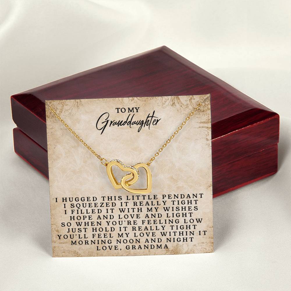 Give Her The Gift She Will Always Remember💝 Interlocking Hearts Necklace