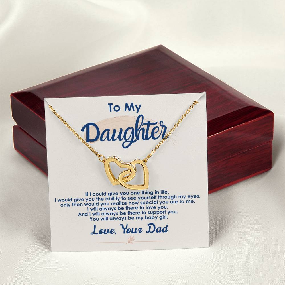 Collection Daughter - The Way I Look At You - Interlocking Hearts Necklace