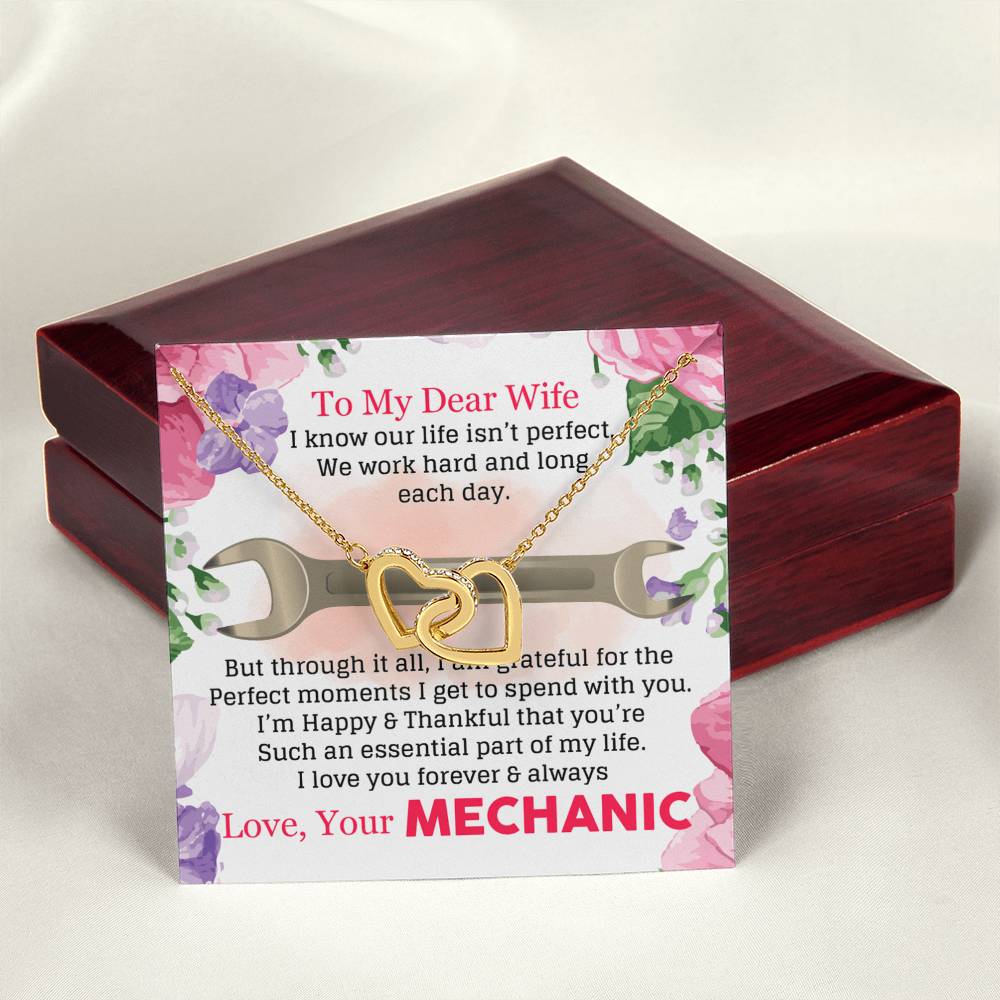Mechanic'S Wife - Interlocking Heart Necklace Interlocking Hearts Necklace