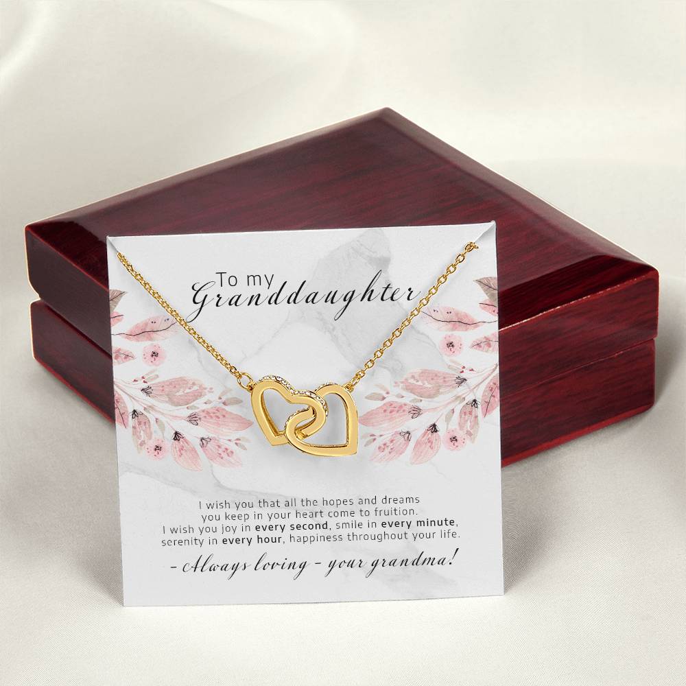 Every Second Every Minute - Interlocking Hearts Necklace
