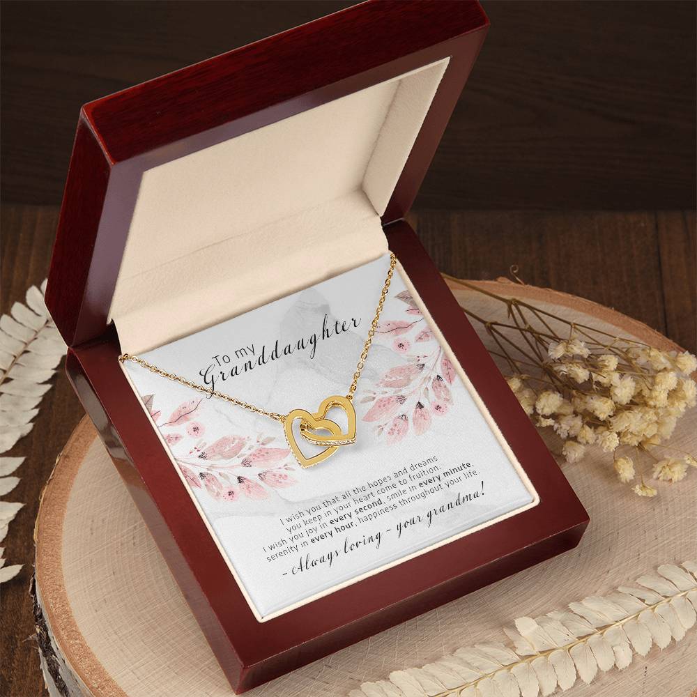 Every Second Every Minute - Interlocking Hearts Necklace