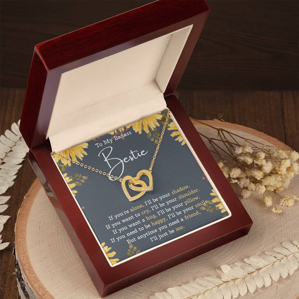 Best Friend Necklace Best Friend Gift Gift For Friend Friendship Interlocking Necklace Friend Forever Gifts Best Friend Birthday Gifts Interlocking Hearts Necklace