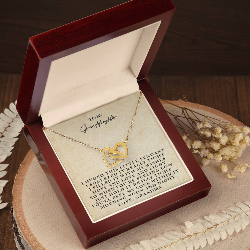 Give Her The Gift She Will Always Remember💝 - Interlocking Necklace Interlocking Hearts Necklace