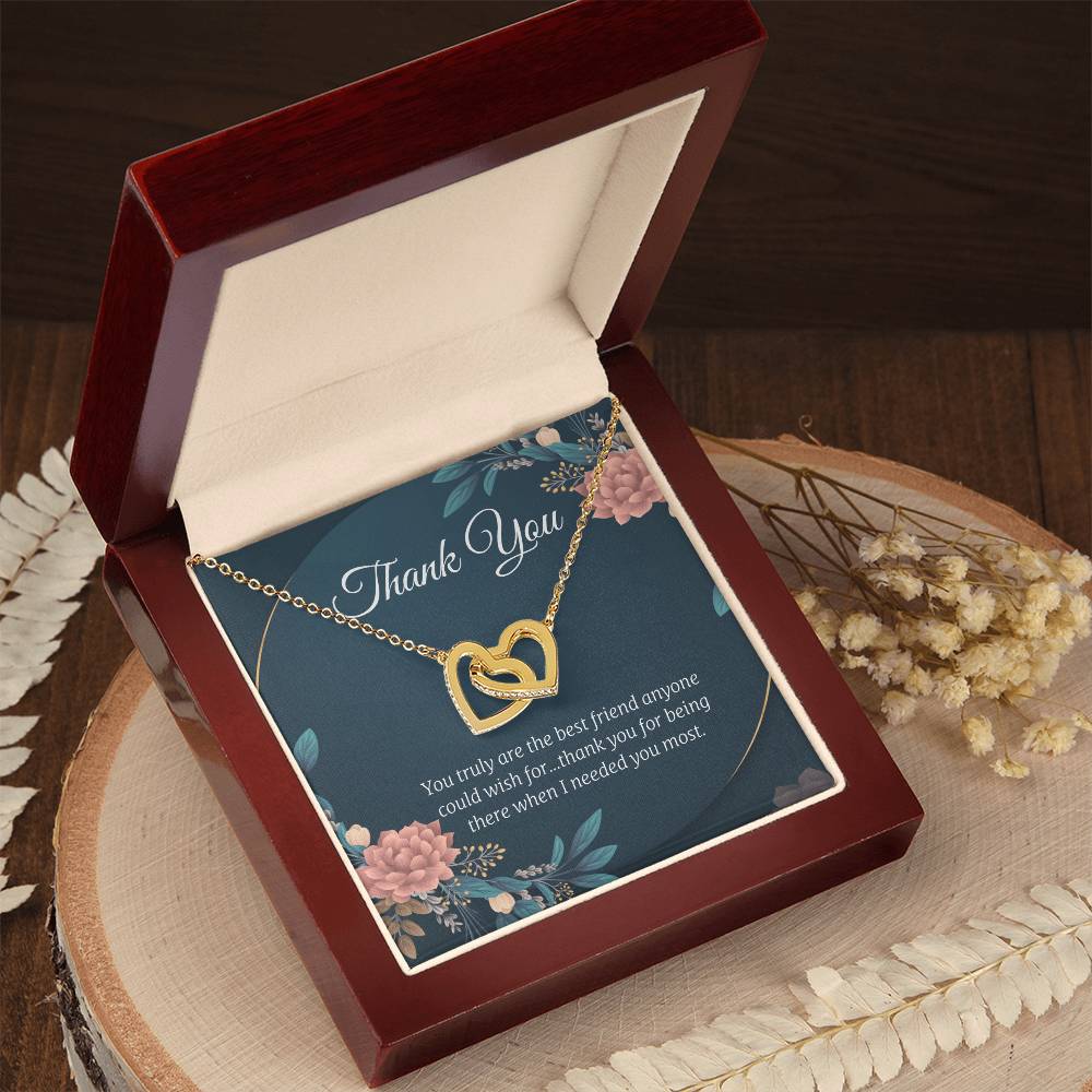 Thank You - Interlocking Hearts Interlocking Hearts Necklace