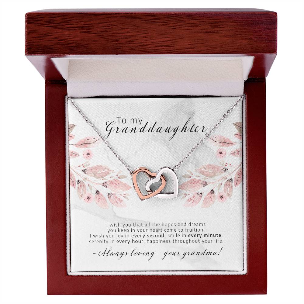 Every Second Every Minute - Interlocking Hearts Necklace
