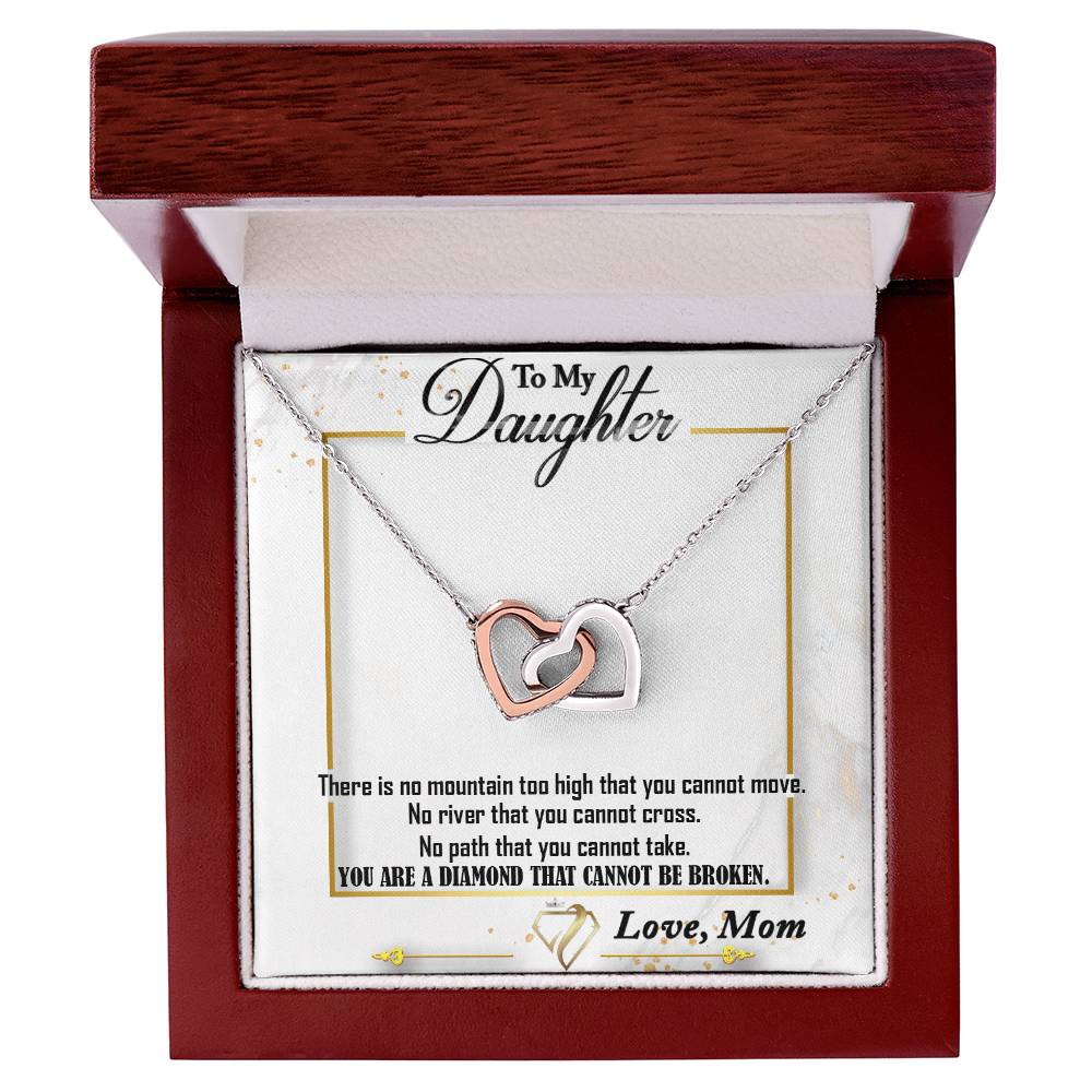 Hearts Necklace Interlocking Hearts Necklace