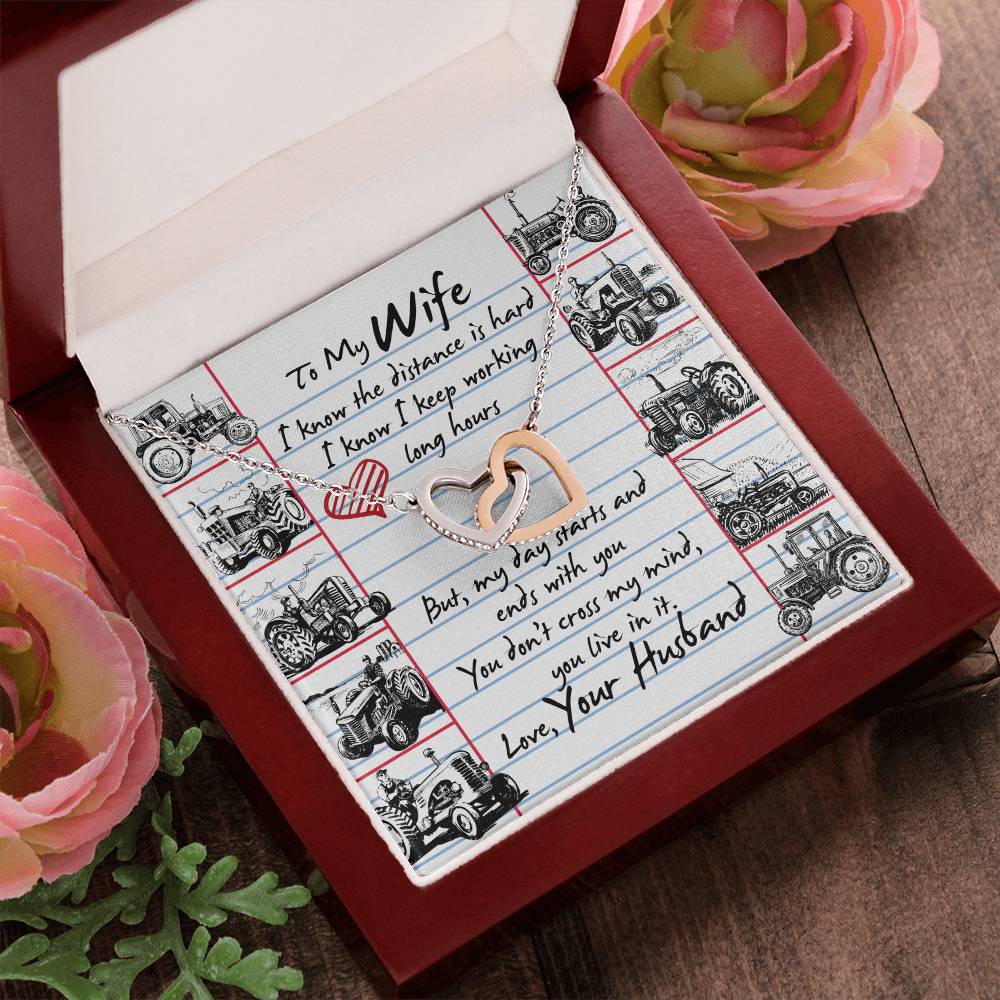 Farmer'S Wife - Interlocking Heart Necklace Interlocking Hearts Necklace