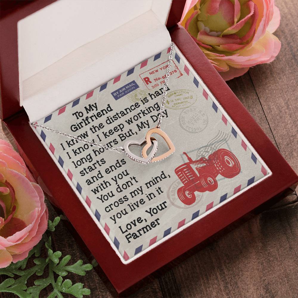 Farmer'S Girlfriend - Interlocking Heart Necklace Interlocking Hearts Necklace