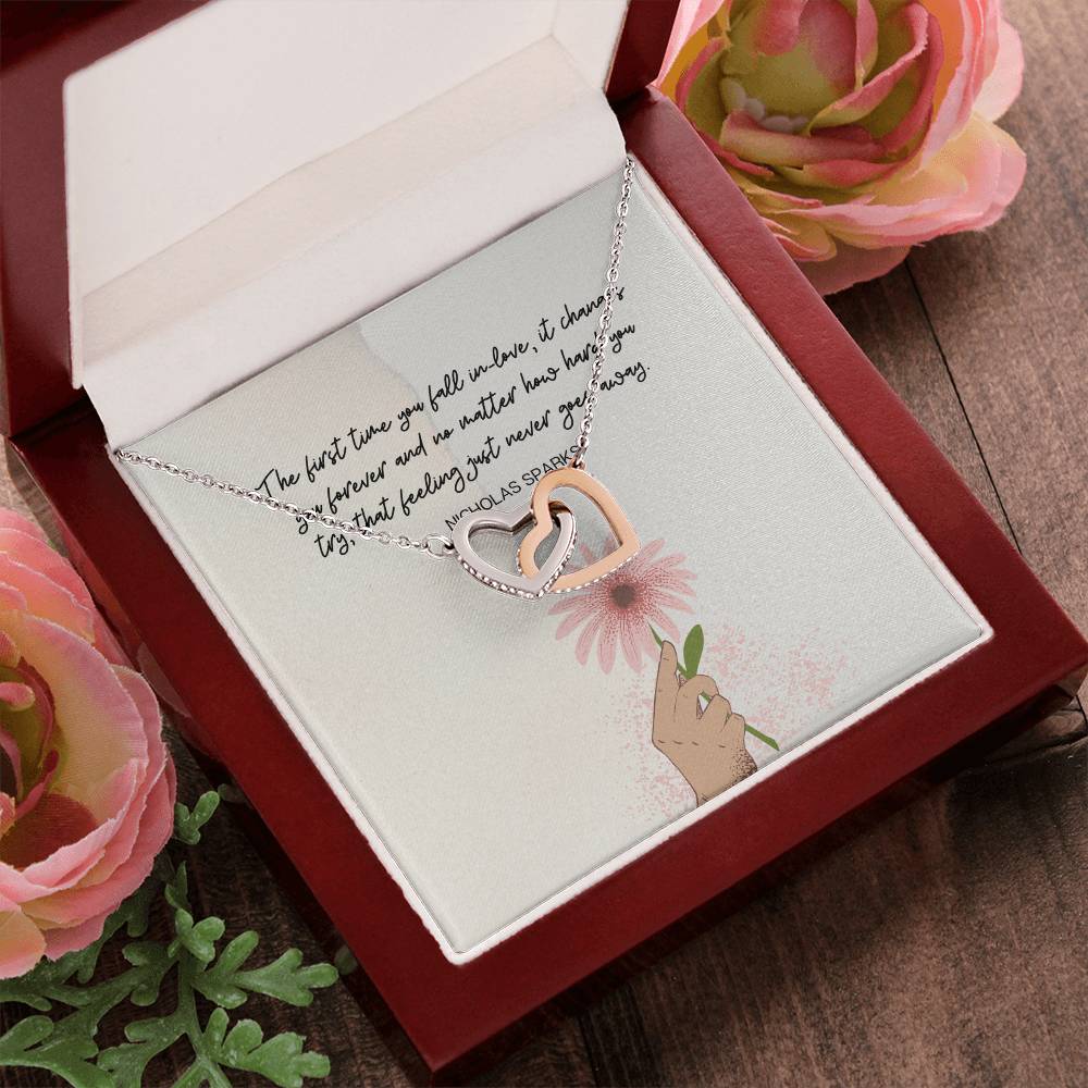 Daughter Interlocking Hearts Necklace