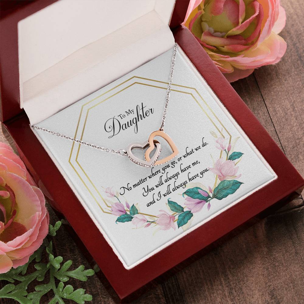 You And Me - Interlocking Hearts Interlocking Hearts Necklace