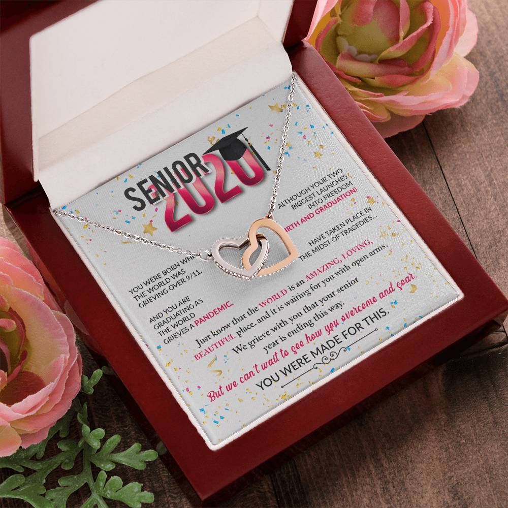 Graduation - Interlocking Hearts Interlocking Hearts Necklace
