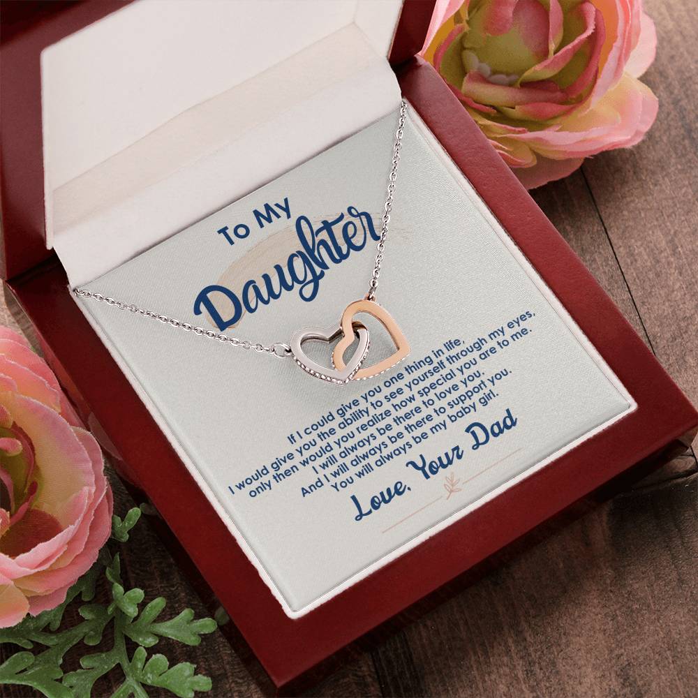 Collection Daughter - The Way I Look At You - Interlocking Hearts Necklace
