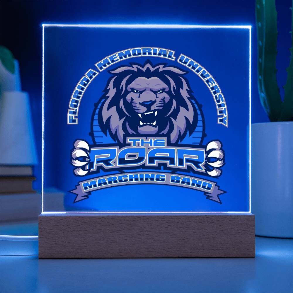 The Roar Marching Band - Acrylic Square Plaque