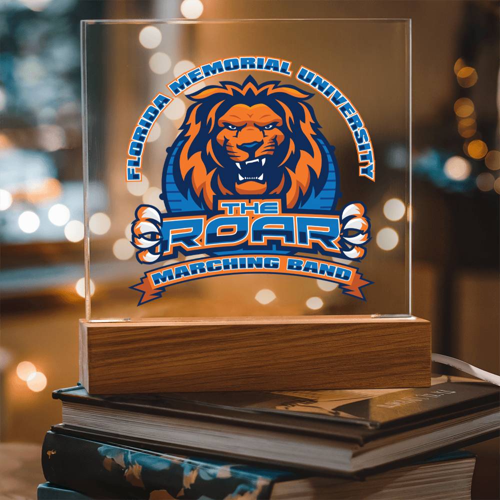 The Roar Marching Band - Acrylic Square Plaque