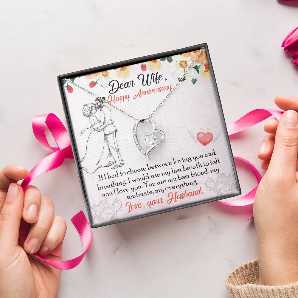 Anniversary For Wife Forever Love Necklace