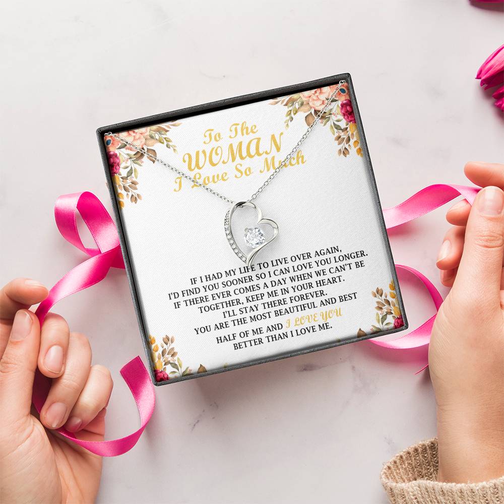 To The Woman I Love -Forever Love- So36 Forever Love Necklace