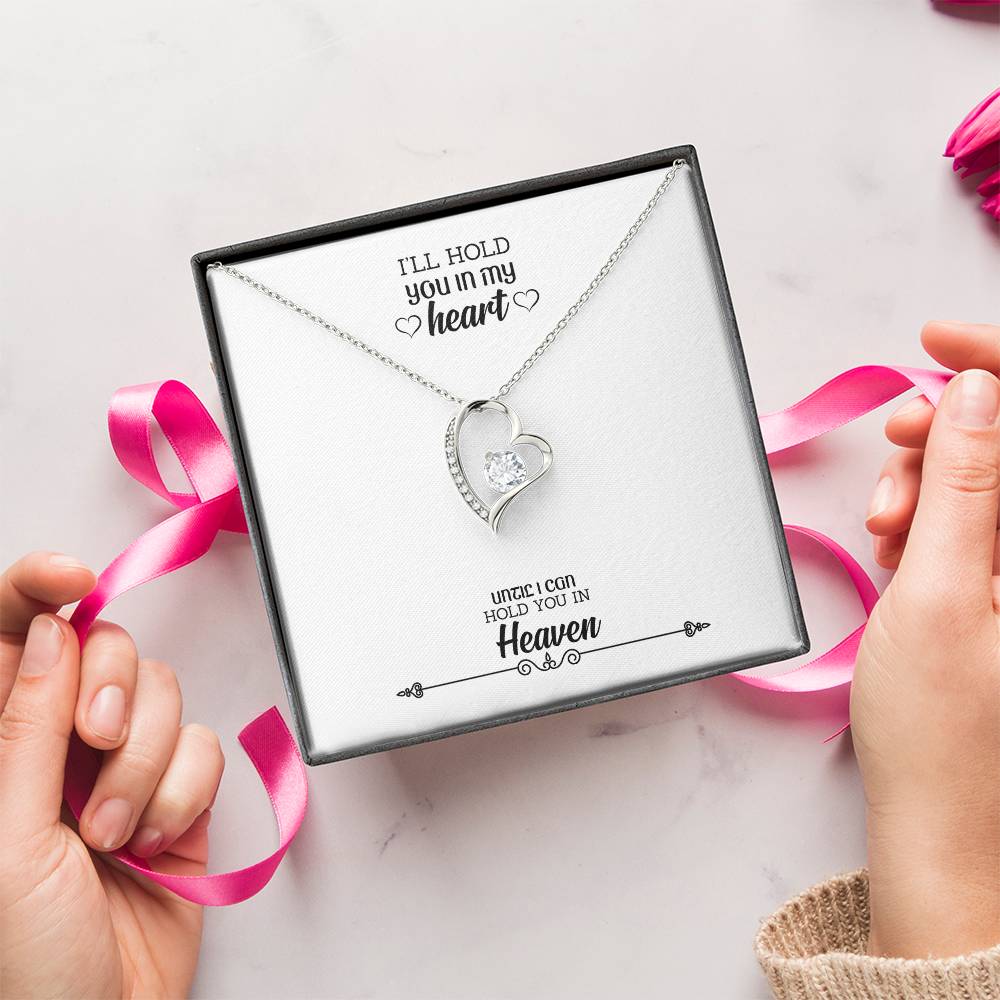 I'll Hold You In My Heart Necklace 2 Forever Love Necklace