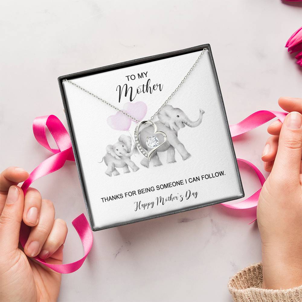 Mother's Day Gift  Necklace For Mom  Mother's Day Necklace  Best Gift For Mom  Mother's Day Necklace 2 Forever Love Necklace