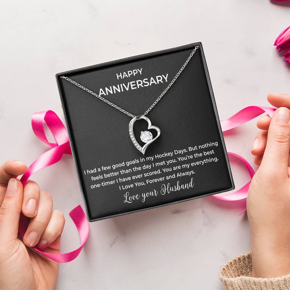 Put A Smile On Your Wife's Face When You Give Her This Awesome 1 Forever Love Necklace