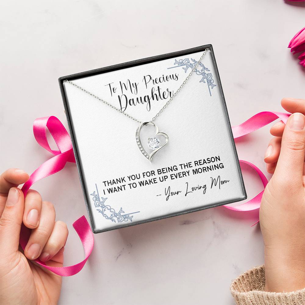 Precious Daughter Necklace Forever Love Necklace