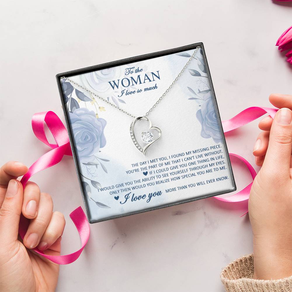 Woman I Love So Much 1 Forever Love Necklace