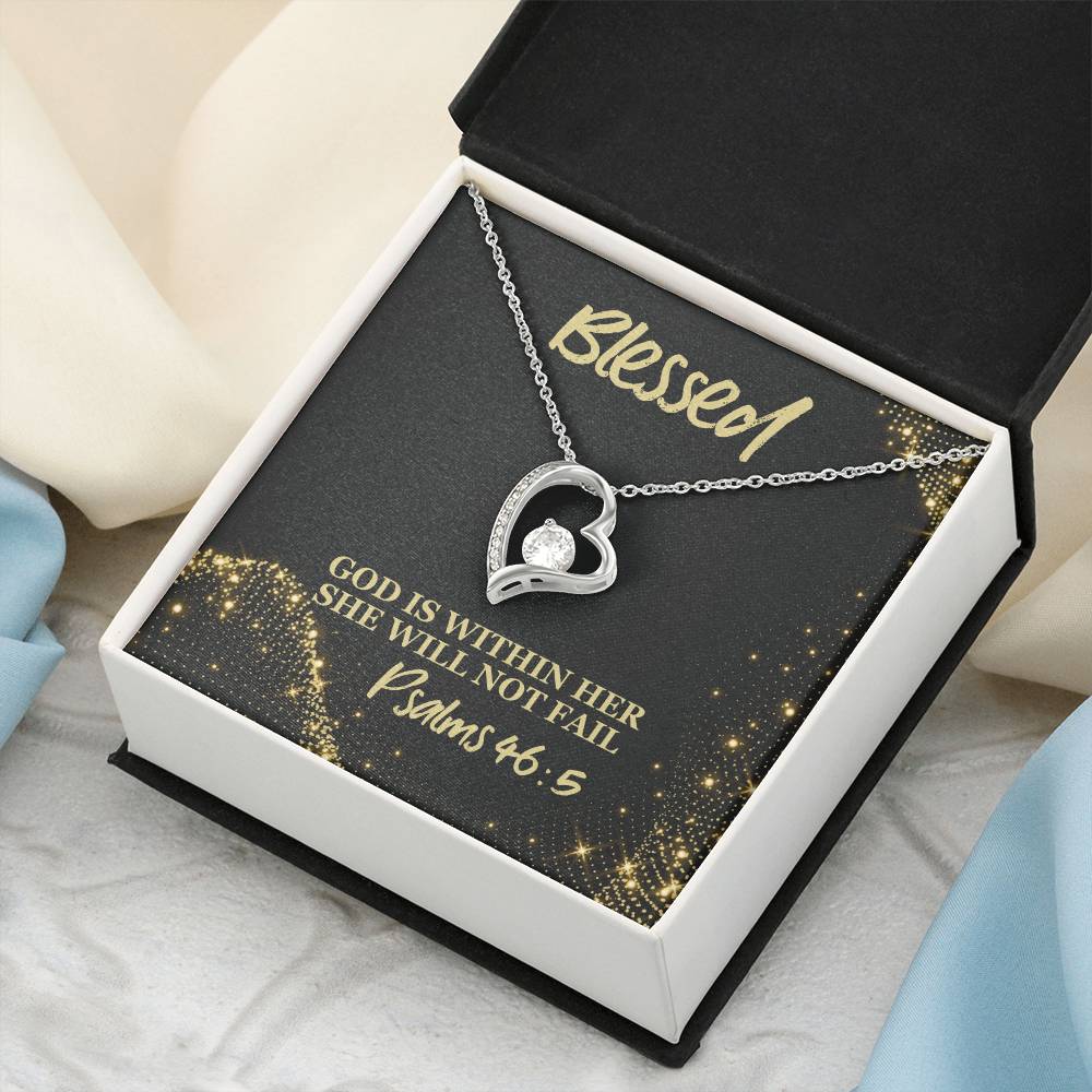 Psalms 465 God's Promise Necklace 1 Forever Love Necklace