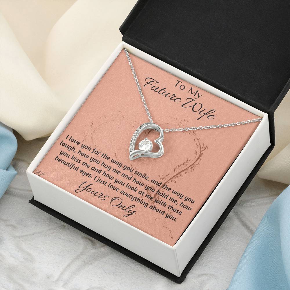 To My Beautiful Future Wife Immaculate Forever Love Necklace