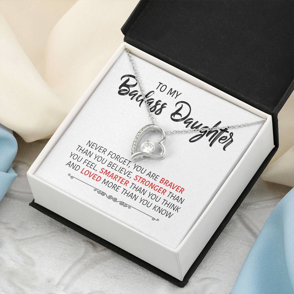 Perfect Gift For Your Daughter Forever Love Necklace