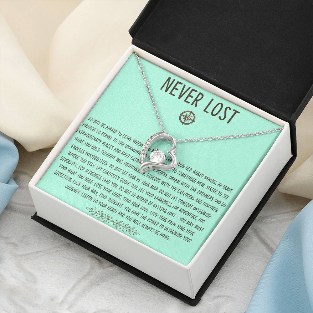 Never Lost Forever Necklace Graduation 1 Forever Love Necklace