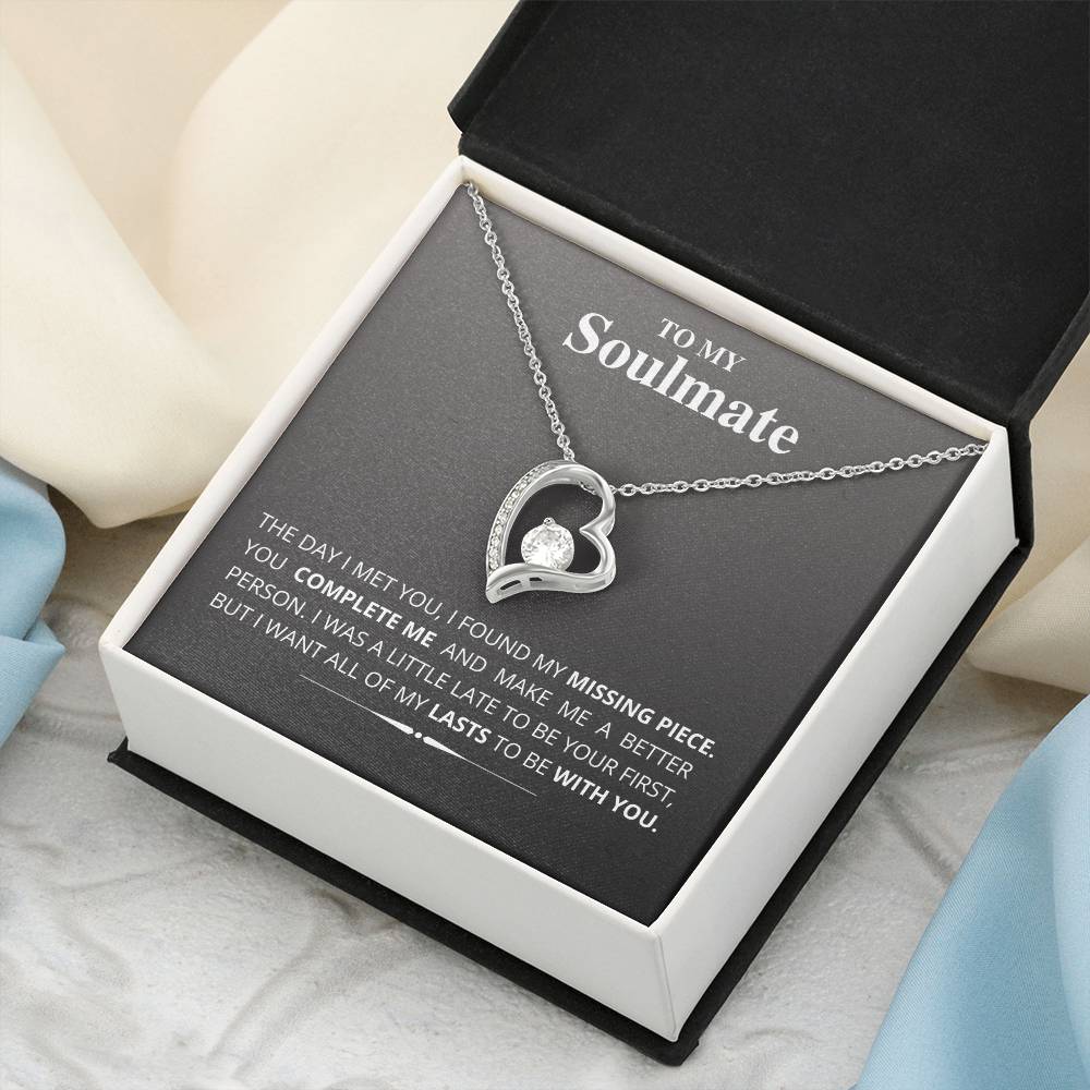 To My Soulmate - Forever Love Necklace Forever Love Necklace