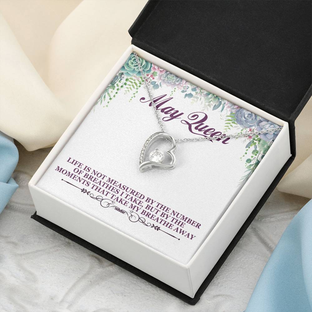 Born May Birthday Gift 5 1 Forever Love Necklace
