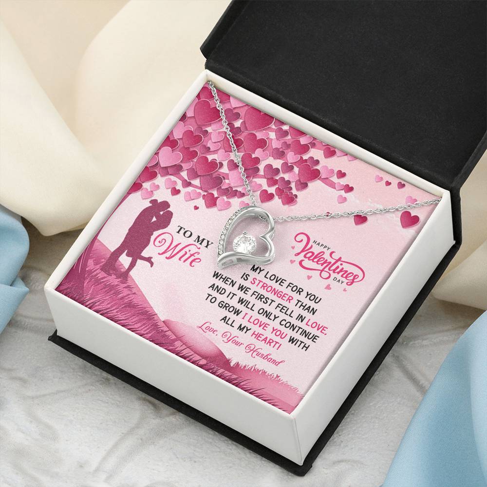 To My Wife - My Love For You - Necklace Forever Love Necklace