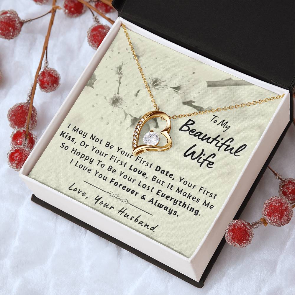 Classy Necklace For Your Beautiful Wife 💕 Forever Love Necklace