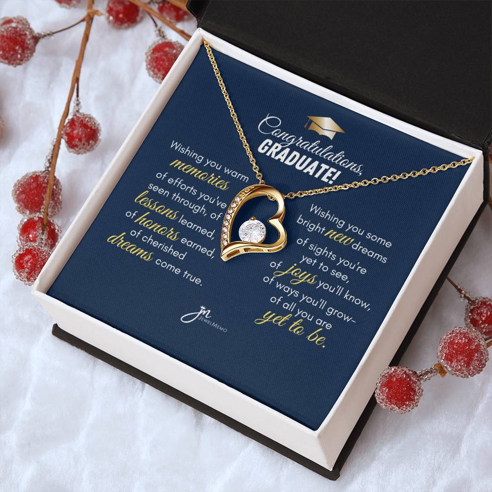 Mom To Daughter - Daughter Birthday Gift Daughter Jewelry Daughter Necklace Mom To Daughter Necklace Meaningful Necklace For Daughter Forever Love Necklace