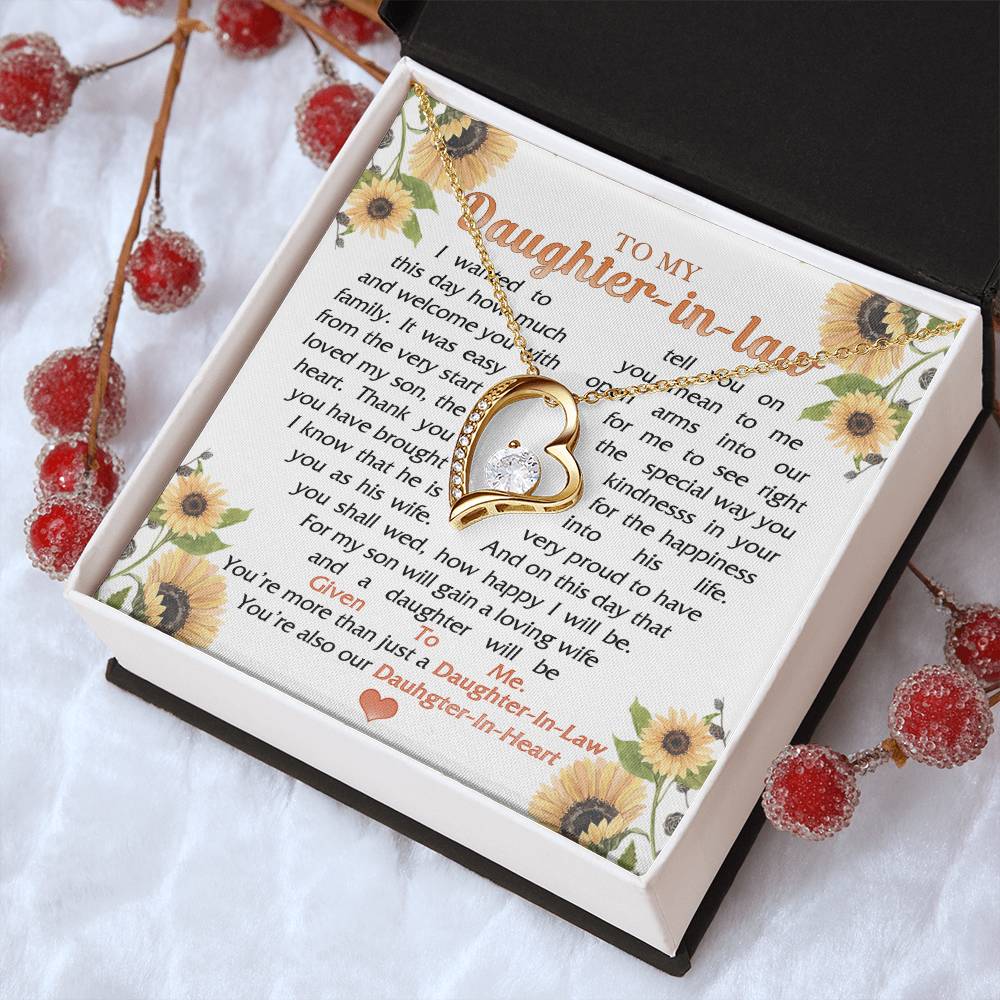 Our Daughterinheart 💓 Forever Love Necklace