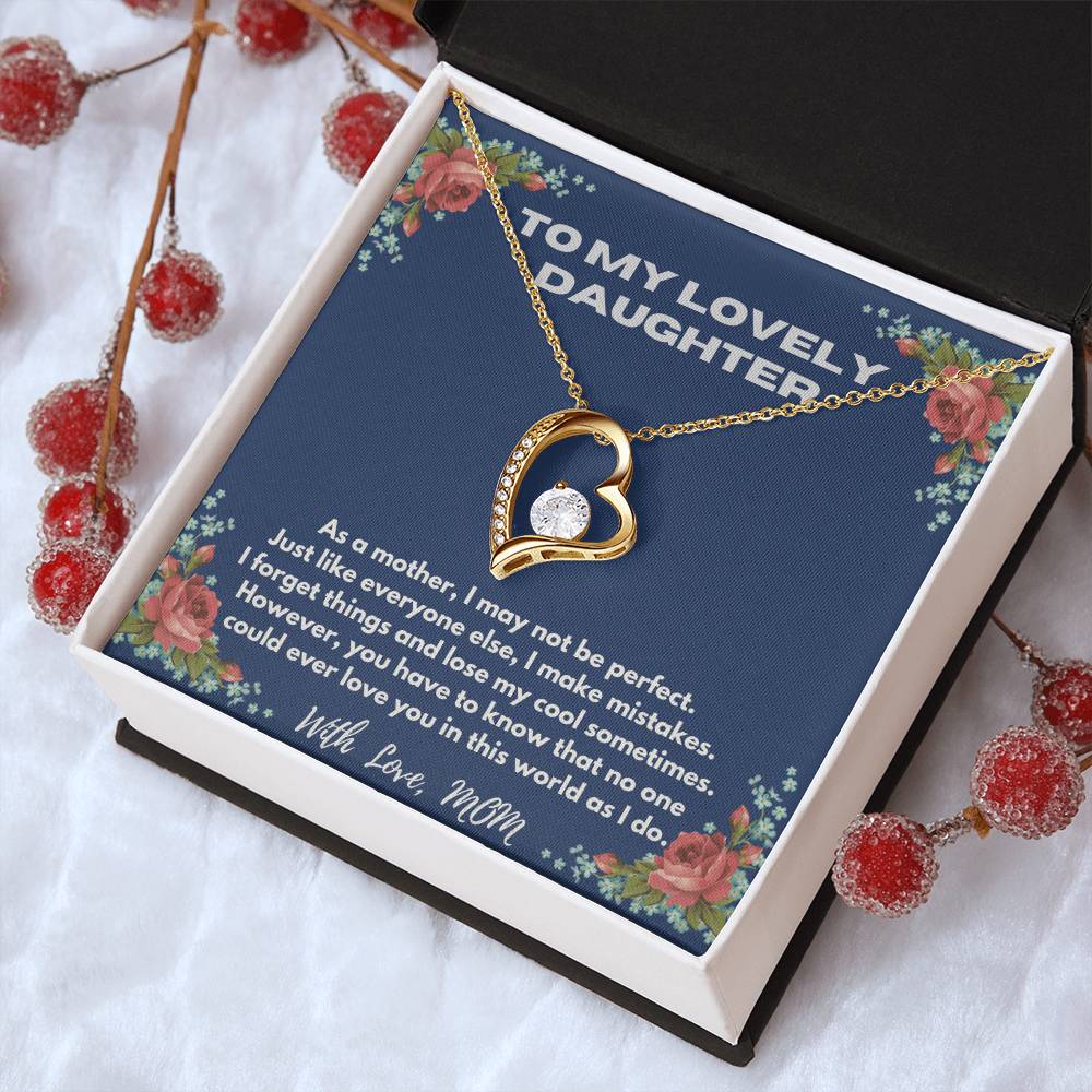 Forever Love Necklace To Daughter 1 Forever Love Necklace